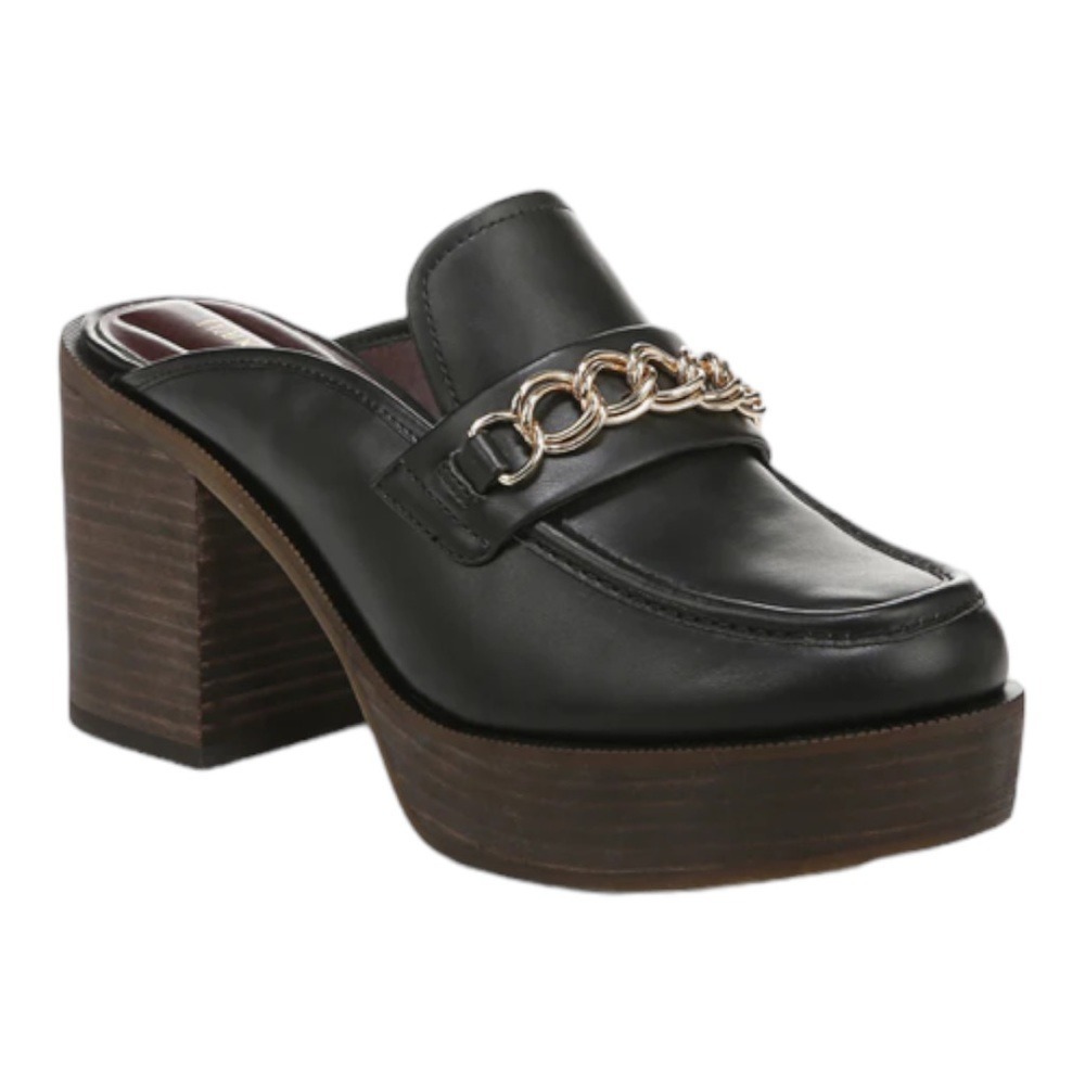 NWT Franco Sarto Katra-Clog Mules Black Sz 9